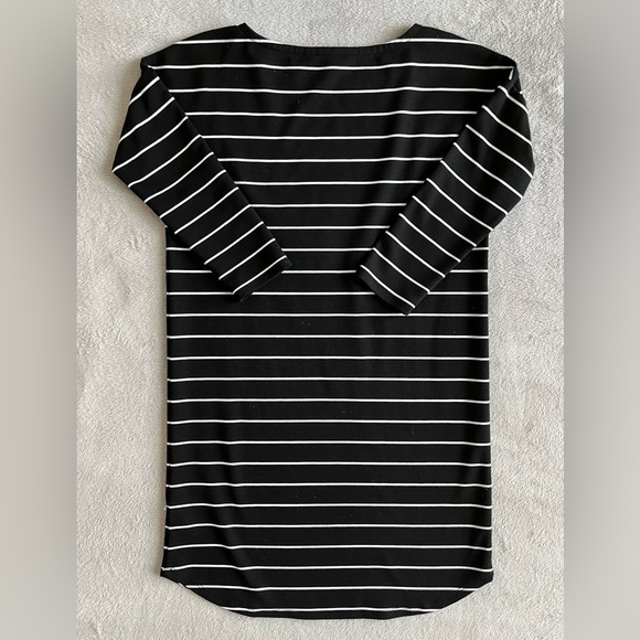Bb Dakota Striped ponte shift Dress Size XS - Picture 3 of 9